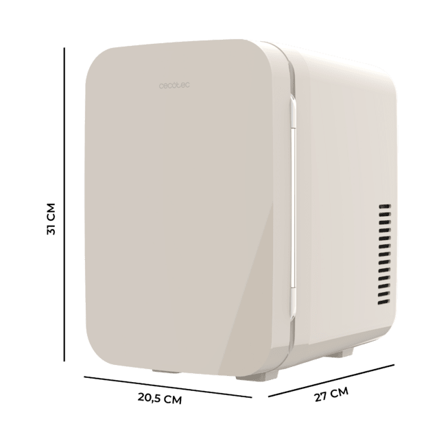 Cecotec Bolero MiniCooling 6L Bahamas Beige Frigorífico Con Funcionamiento 12V-220V Compatible Coche Y Caravanas Función Enfriamiento Y Calentamiento Rango Temperatura 5-65º Transporte Fácil. Frigorífico