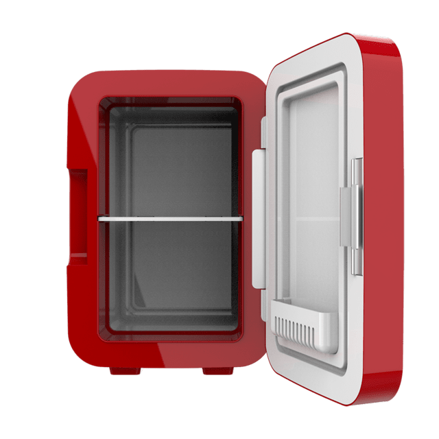 Cecotec Bolero MiniCooling 6L Bahamas Red Frigorífico Con Funcionamiento 12V-220V Compatible Coche Y Caravanas Función Enfriamiento Y Calentamiento Rango Temperatura 5-65º Transporte Fácil. Mini Frigorífico / Nevera 12V-220