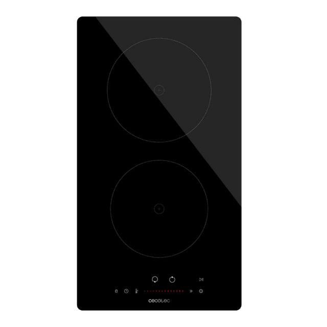 Cecotec Bolero Squad I 2100 Placa De Inducción Con 9 Niveles De Potencia Potencia Máxima3500 W Invisible Touch Slider Control. Placa De Inducción