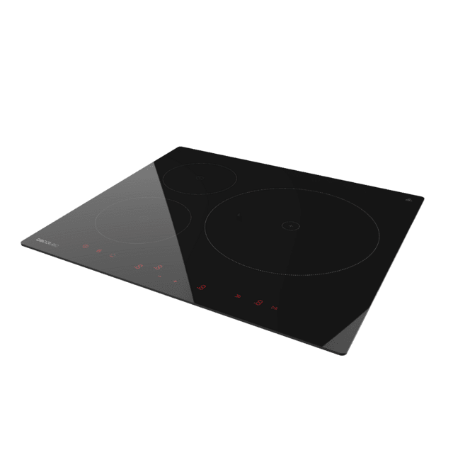 Cecotec Bolero Squad I 3600 Placa De Inducción Cecotec 3 Zonas De Cocción Potencia Total 7400W Control Táctil Invisible Función KeepWarm Stop&Go Kid Lock Temporizador Individual Color Negro Con Frente Biselado. ¡Descubre El