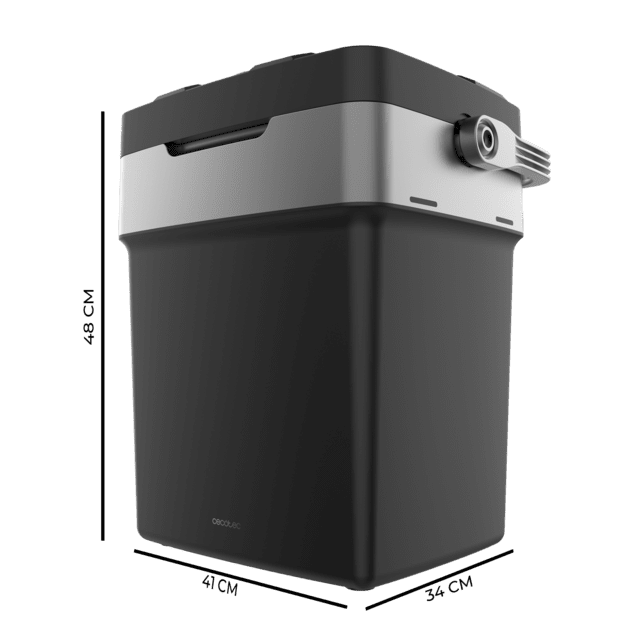 Cecotec Bolero TravelCooling 29L D Mini Nevera Portátil 29L Funcionamiento 12V-220V Compatible Con Coches Y Caravanas Función Enfriamiento Y Calentamiento Rango Temperatura 8-65º Aislamiento Espuma PU Y Clase Energética D Ne