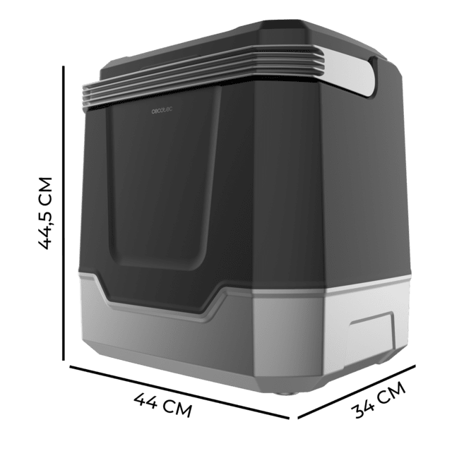 Cecotec Bolero TravelCooling 33L D Mini Nevera Portátil 33L Funcionamiento 12V-220V Compatible Con Coches Y Caravanas Función Enfriamiento Y Calentamiento Rango Temperatura 8-65º Aislamiento Espuma PU Y Clase Energética D Mi