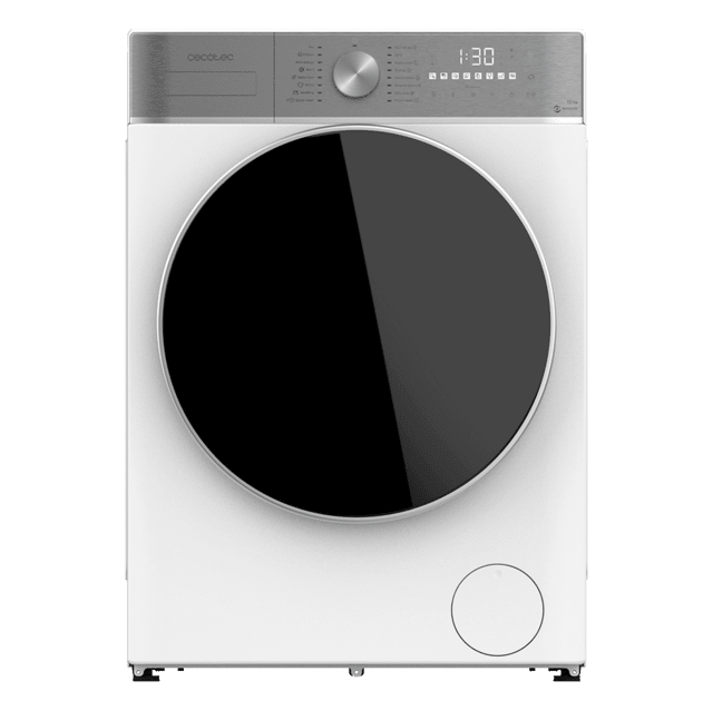 Cecotec Bolero Wash&Dry 10680 Inverter B Lavadora Secadora De 10 Kg - 6 Kg De Capacidad Y 1400 Rpm 16 Programas Motor Inverter Plus Clase B SteamMax OnSmart Fuzzy Logic SpaCare Y Detector De Carga. Lavadora Secadora 