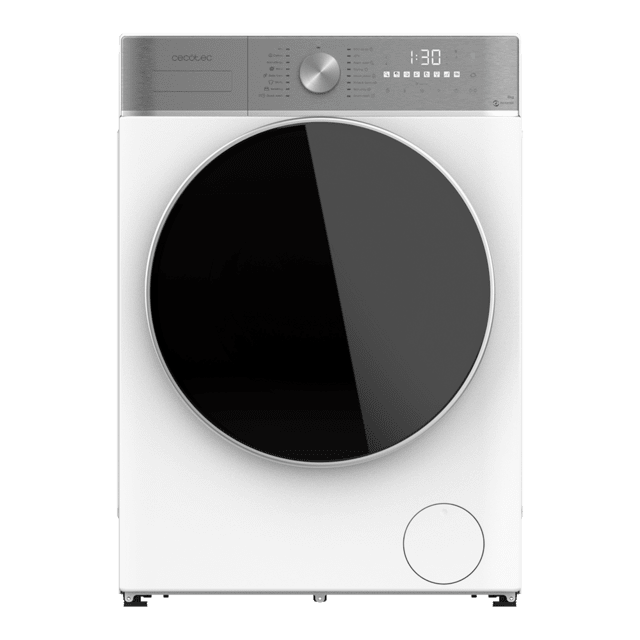 Cecotec Bolero Wash&Dry 8580 Inverter B Lavadora Secadora De 8 Kg - 5 Kg De Capacidad Y 1400 Rpm 16 Programas Motor Inverter Plus Clase B SteamMax OnSmart Fuzzy Logic SpaCare Y Detector De Carga. Lavadora Secadora 