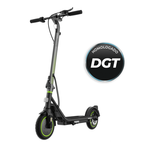 Cecotec Bongo D30 Patinete Eléctrico De 350 W Con Un Pico Máximo De 650 W Y 30 Km De Autonomía. Homologado Para Cumplir Con Los Requisitos De La Normativa Española De Circulación. Patinete Eléctrico