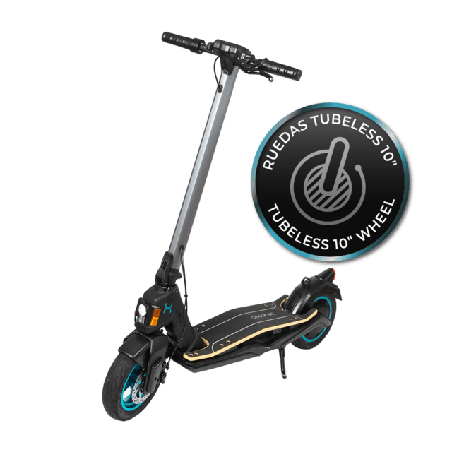 Cecotec Bongo Serie S+ Max Infinity Patinete Eléctrico Con Potencia Máxima De 750 W Y Tracción Trasera Para Darle Una Conducción Más Deportiva. Autonomía De Hasta 30 Km Y Ruedas Tubeless De 10" Y 4 Modos De Conducción (Pe