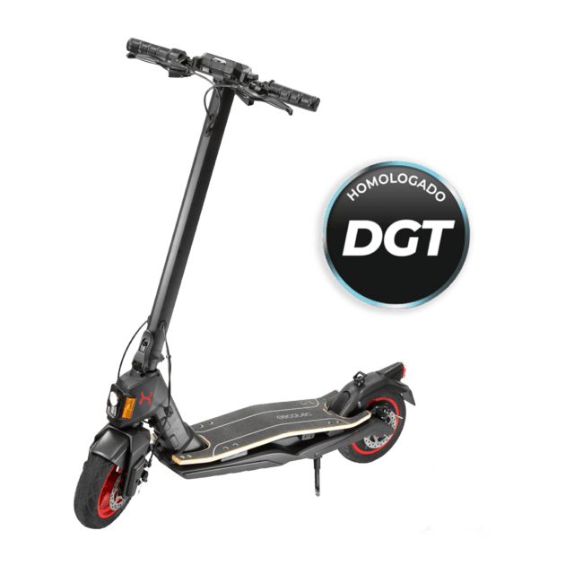 Cecotec Bongo Serie S+ Max Unlimited Patinete eléctrico con potencia máxima de 750 W y tracción trasera para darle una conducción más deportiva. Autonomía de hasta 40 km ruedas tubeless de 10" y 4 modos de conducción (Pea