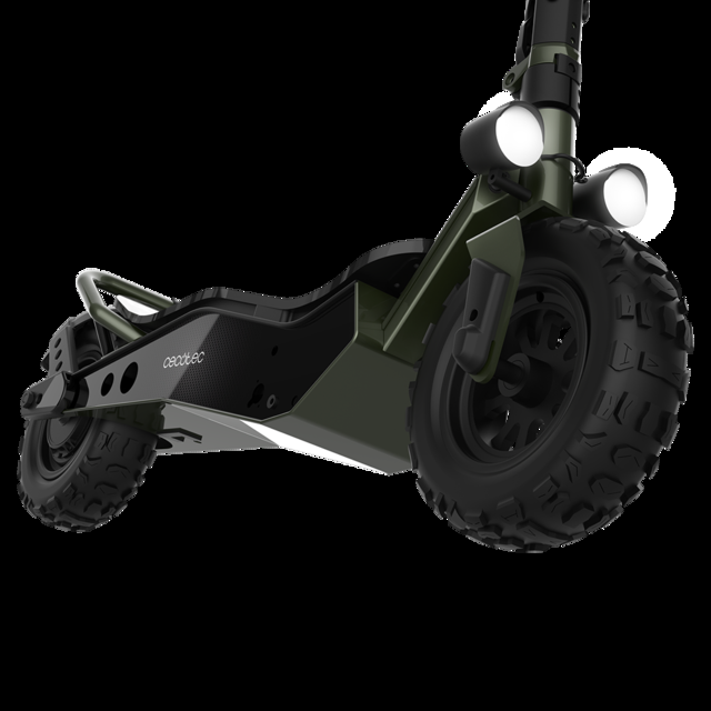 Cecotec Bongo Serie Z Off Road Dark Green. Patinete Eléctrico Sube Cuestas Gracias A Una Potencia Máxima De 1100 W. Batería Extraíble Autonomía Ilimitada De Hasta 40 Km Tracción Trasera Patinete Eléctrico