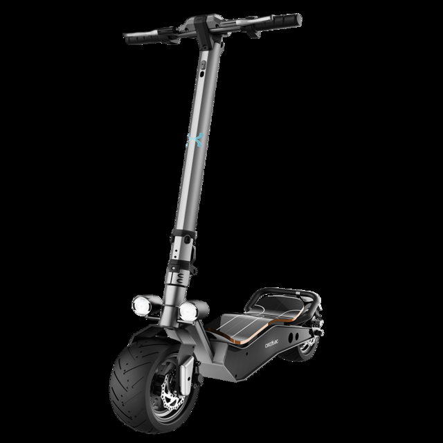 Cecotec Bongo Serie Z Patinete eléctrico. Potencia máxima 1100 W Batería extraíble autonomía ilimitada hasta 45 km tracción Trasera Ruedas antirreventón de 12” Patinete eléctrico 