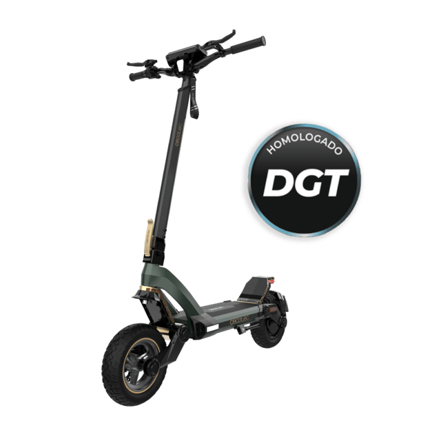 Cecotec Bongo Serie Z Power Mountain Patinete eléctrico con potencia máxima de 1300 W y suspensión dinámica de doble brazo con tecnología SXƧ para superar cualquier cualquier obstáculo. Con autonomía de hasta 60 km* y ru