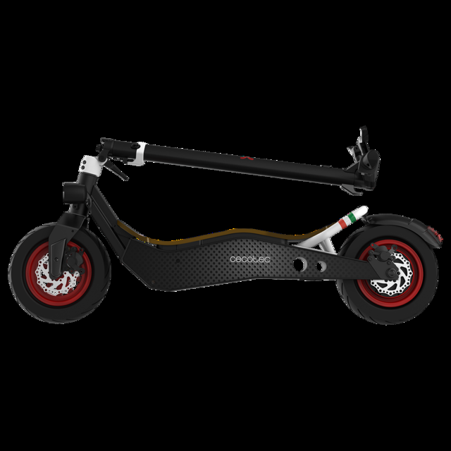 Cecotec Bongo Serie Z Red.Patinete Eléctrico Con Potencia Máxima 1100 W Batería Extraíble Autonomía Ilimitada Desde 45 Km Tracción Trasera Ruedas Antirreventón De 12” Patinete Eléctrico Adulto  