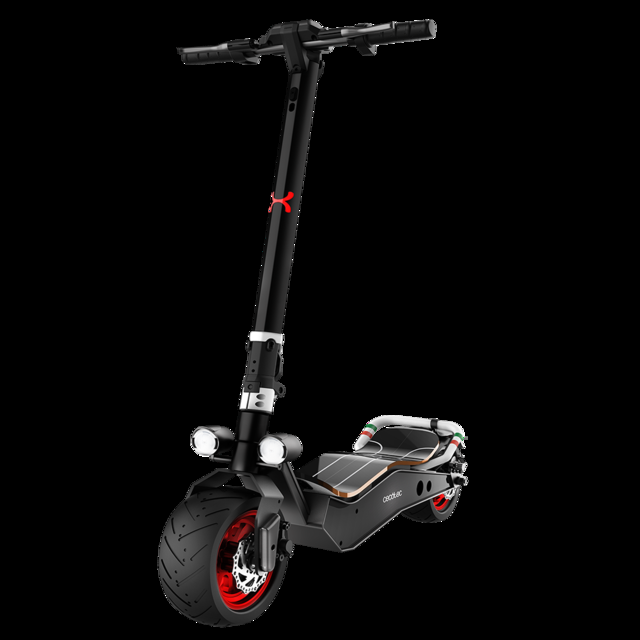 Cecotec Bongo Serie Z Red.Patinete eléctrico con Potencia máxima 1100 W Batería extraíble autonomía ilimitada Desde 45 km tracción Trasera Ruedas antirreventón de 12” Patinete eléctrico adulto  
