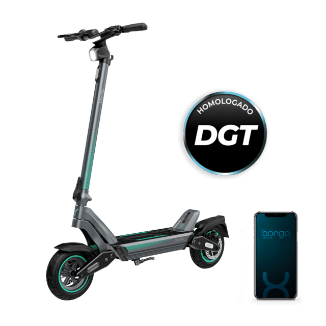 Cecotec Bongo Y45 Connected Patinete Eléctrico Con Potencia Máxima De 750 W Y Doble Suspensión Que Permite Superar Pendientes Y Desplazarse Por Cualquier Superficie. Con Autonomía De Hasta 45 Km. Cumple Con Todos Los Requisi