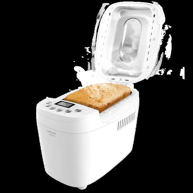 Cecotec Bread&Co 1500 PerfectCook. Panificadora De 850 W 1 5 Kg 15 Programas 15 Horas Programables 2 Resistencias Cubeta Apta Para Lavavajillas Recetario Panificadora De 1 5 Kg