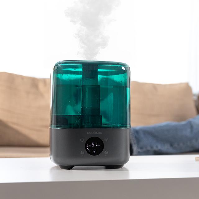 Cecotec Breezecare 2900 Smart Humidificador De Agua De 300 Ml/h Y Depósito De 4 5L. Humidificador De Agua