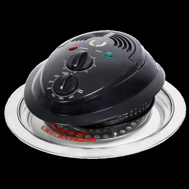 Cecotec Cabezal de Horno Ollas GM. 700 W Compatible con Ollas GM de 6 litros Termostato Regulable hasta 250ºC Sistema ciclo de aire caliente Temporizador 60 min