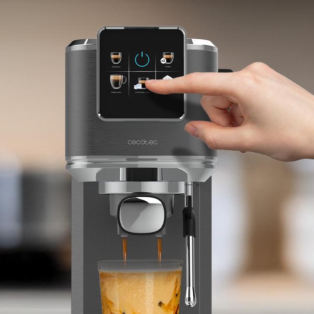 Cecotec Cafelizzia ColdBrew Cafetera Express Para Café Espresso Y Cappuccino Café En Frío Con 20 Bares Y Vaporizador Orientable. Cafetera Express 
