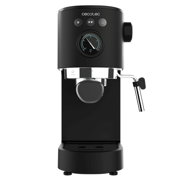 Cecotec Cafelizzia Fast Pro Cafetera espresso con 20 bares thermoblock y vaporizador. Cafetera espresso