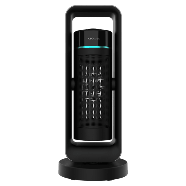 Cecotec Calefactor Cerámico ReadyWarm 2000 Max Ceramic Rotate Design Calefactor Cerámico De Pie Con 2000 W Oscilación 3 Modos De Funcionamiento Y Termostato Regulable. Calefactor Cerámico De Pie 2000 W