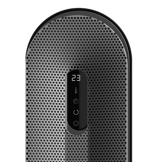 Cecotec Calefactor Cerámico ReadyWarm 2050 Max Ceramic Rotate Smart Calefactor Cerámico Con 2000 W Pantalla Digital Control Remoto Oscilación 3 Modos De Funcionamiento Y Termostato Regulable. Calefactor Cerámico 2000 W