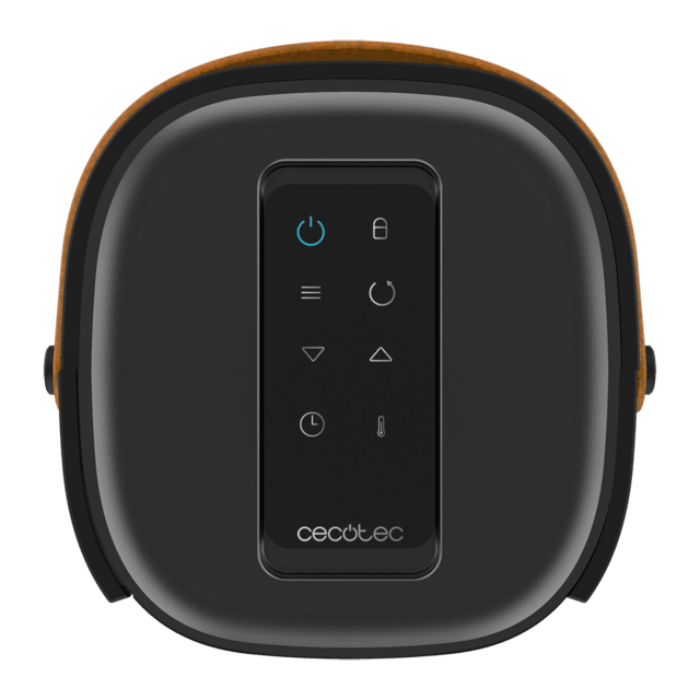 Cecotec Calefactor Cerámico ReadyWarm 2070 Max Ceramic Rotate Smart Calefactor Cerámico De Pie Con 2000 W Pantalla Digital Control Táctil Y Control Remoto Oscilación 3 Modos De Funcionamiento Y Termostato Regulable. Calefact