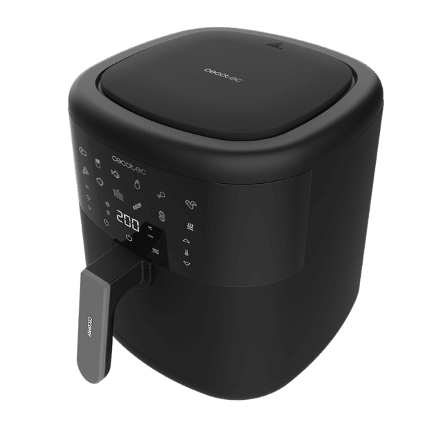 Cecotec Cecofry Bombastik 6000 Freidora Sin Aceite Airfryer Digital Y Compacta Sin Aceite De 6 L De Capacidad Con Tecnología PerfectCook. Freidora Sin Aceite Airfryer