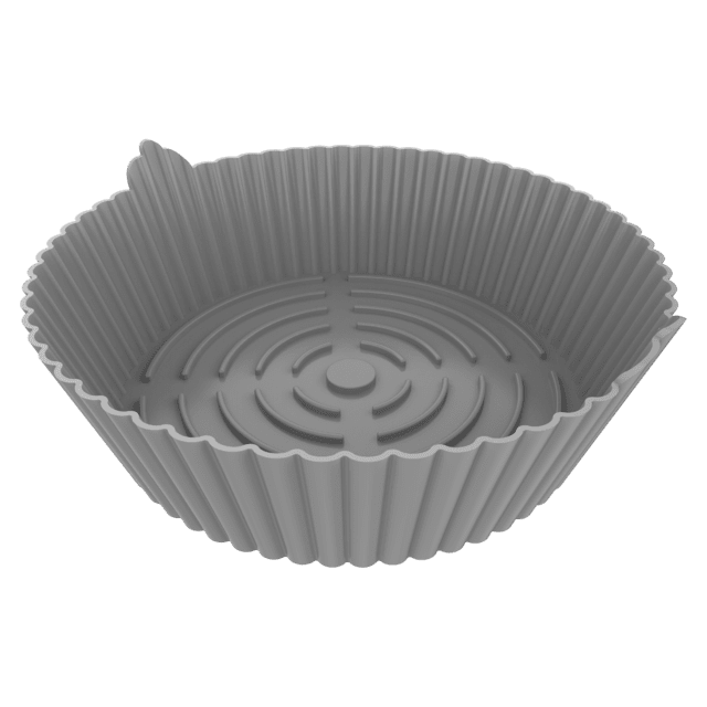 Cecotec Cecofry Bucket Pack Accesories Pack De 3 Moldes De Silicona Circulares Para Freidora De Aire De 22x6cm Y 160 Gramos Cada Uno. Pack De 3 Moldes 