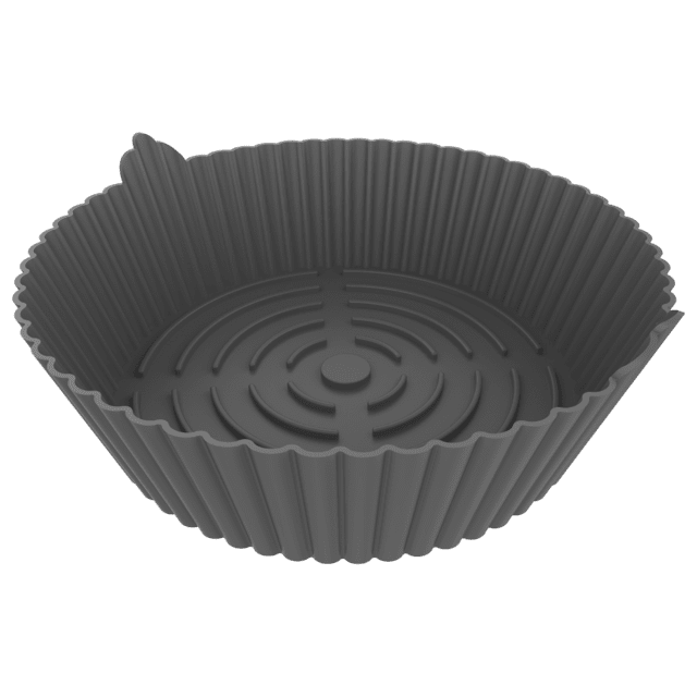 Cecotec Cecofry Bucket Pack Accesories Pack De 3 Moldes De Silicona Circulares Para Freidora De Aire De 22x6cm Y 160 Gramos Cada Uno. Pack De 3 Moldes 