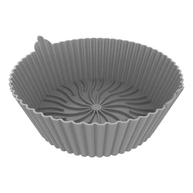 Cecotec Cecofry Bucket Pack Accesories S Pack De 3 Moldes De Silicona Circulares Para Freidora De Aire De 19x6cm Y 130 Gramos Cada Uno. Pack De 3 Moldes