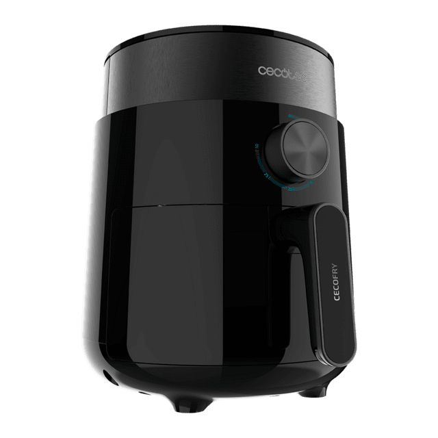 Cecotec Cecofry Essential Rapid Moon Freidora sin Aceite 2 5 L de Aire. 1200 W Dietética Tiempo y Termostato Regulable de 80ºC a 200 ºC Base antideslizante Freidora dietética sin aceite con tecnología PerfectCook