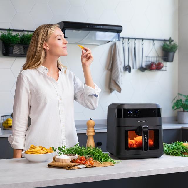 Cecotec Cecofry Experience Window 6000 Freidora Sin Aceite 6 L. Airfryer Freidora Sin Aceite. Airfryer