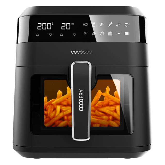 Cecotec Cecofry Experience Window 6000 Freidora sin aceite 6 L. Airfryer Freidora sin aceite. Airfryer