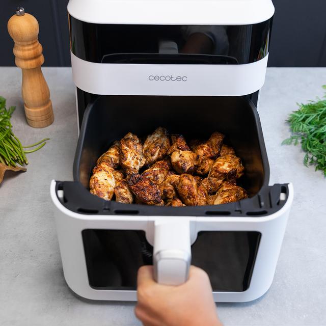 Cecotec Cecofry Experience Window 6000 M Freidora Sin Aceite 6 L. Airfryer Freidora Sin Aceite. Airfryer