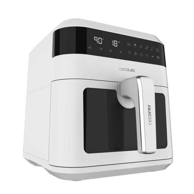 Cecotec Cecofry Experience Window White 6000 Freidora Sin Aceite 6L . Airfryer Freidora Sin Aceite. Airfryer
