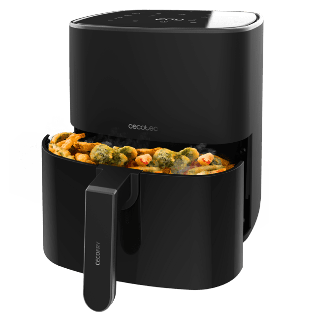Cecotec Cecofry Fantastik 5500 Freidora Sin Aceite Airfryer Digital De 1500 W Con 5 5 L De Capacidad. Freidora Sin Aceite Airfryer