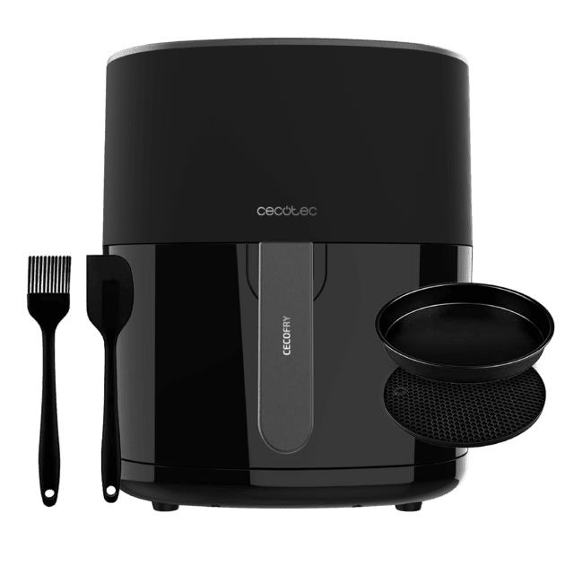 Cecotec Cecofry Fantastik 5500 Pack Freidora Dietética Digital De 1500 W Y 5 5 L Y Paquete De Accesorios. Freidora Dietética