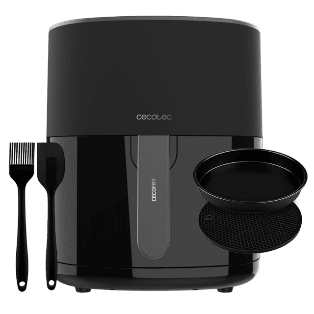 Cecotec Cecofry Fantastik 6500 Pack Freidora De Aire Sin Aceite / Airfryer Digital De 1700 W 6 5 L De Capacidad Y Paquete De Accesorios. Freidora De Aire Sin Aceite / Airfryer