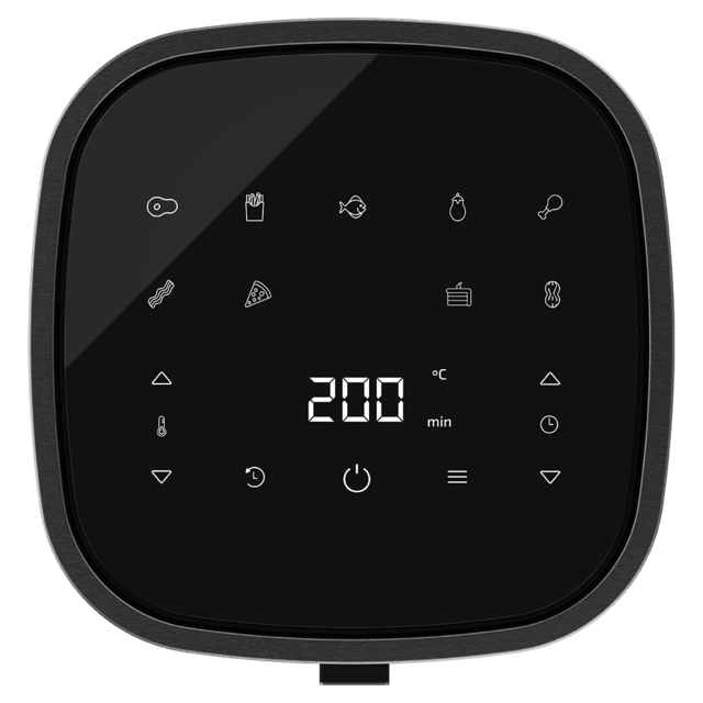 Cecotec Cecofry Fantastik Inox 4000 Freidora De Aire Sin Aceite / Airfryer Digital De 1400 W 4 L De Capacidad Y Diseño Con Acabados En Acero Inoxidable. Freidora De Aire Sin Aceite / Airfryer