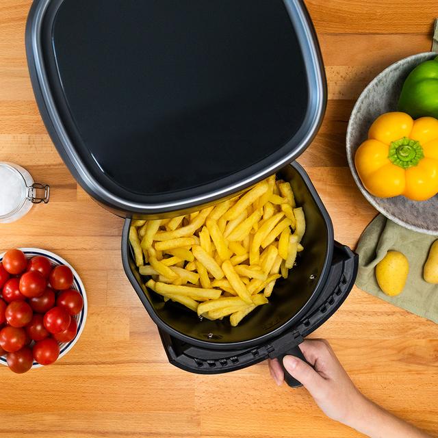 Cecotec Cecofry Fantastik Inox 4000 Freidora De Aire Sin Aceite / Airfryer Digital De 1400 W 4 L De Capacidad Y Diseño Con Acabados En Acero Inoxidable. Freidora De Aire Sin Aceite / Airfryer