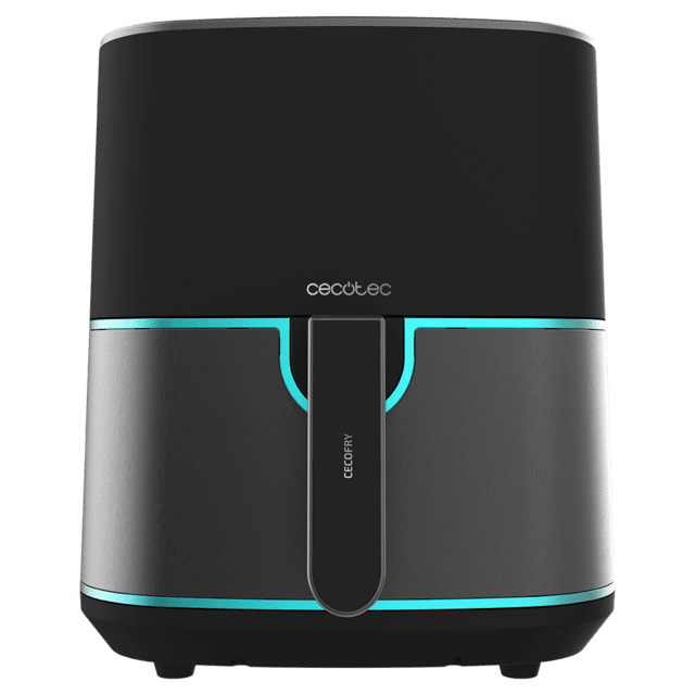Cecotec Cecofry Fantastik Inox 5500 Freidora de aire sin aceite / Airfryer digital de 1500 W 5 5 L de capacidad y diseño con acabados en acero inoxidable. Freidora de aire sin aceite / Airfryer