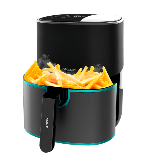 Cecotec Cecofry Fantastik Inox 6500 Freidora De Aire Sin Aceite / Airfryer Digital De 1700 W 6 5 L De Capacidad Y Diseño Con Acabados En Acero Inoxidable. Freidora De Aire Sin Aceite / Airfryer