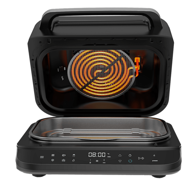 Cecotec Cecofry FireDome 6000 Freidora De Aire Grill De 2400 W 6 Modos De Cocción Y 4 Niveles De Grill. Freidora Sin Aceite