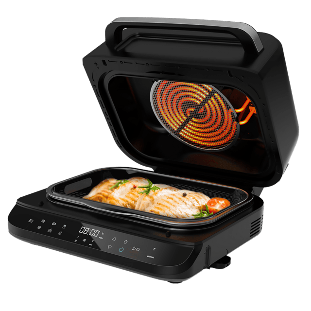 Cecotec Cecofry FireDome 6000 Freidora De Aire Grill De 2400 W 6 Modos De Cocción Y 4 Niveles De Grill. Freidora Sin Aceite