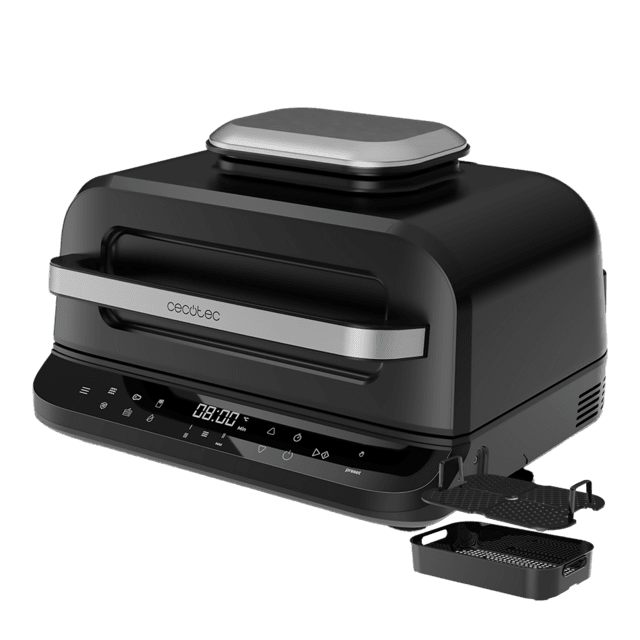 Cecotec Cecofry FireDome 6000 Freidora de aire grill de 2400 W 6 modos de cocción y 4 niveles de grill. Freidora sin aceite