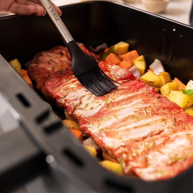 Cecotec Cecofry FlexDual 9000 Freidora Sin Aceite Airfryer Dietética Digital Y Compacta Sin Aceite De 9 L De Capacidad Con Temperatura Dual Tecnología PerfectCook Y Opción De Dividir La Cubeta En Dos De 4 5 L De Capacidad. Fr