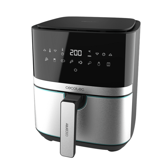 Cecotec Cecofry Full Inox 5500 Master Freidora Dietética Sin Aceite Airfryer De 5 5 L Con Acabados En Acero Inoxidable Freidora Sin Aceite