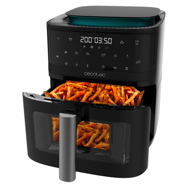 Cecotec Cecofry Mist 7000 Freidora De Aire Con Vapor 7 Litros De Capacidad Y 1700 W De Potencia. Además Cuenta Con Función Deshidratador Pre-heat Y Descalcificar. Freidora De Aire