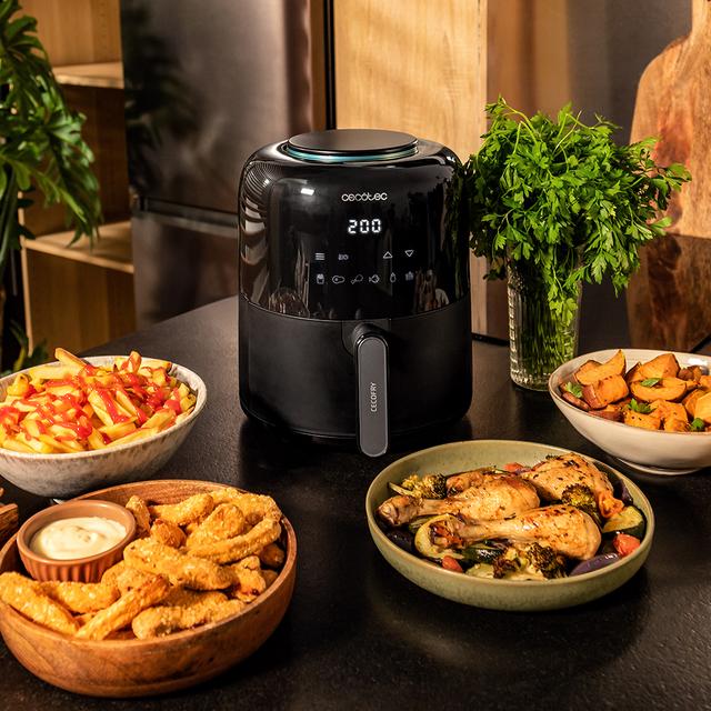 Cecotec Cecofry Pixel 2500 Touch Freidora Sin Aceite Airfryer Táctil Y Compacta Sin Aceite De 2.5 L De Capacidad Con Tecnología PerfectCook. Freidora Sin Aceite