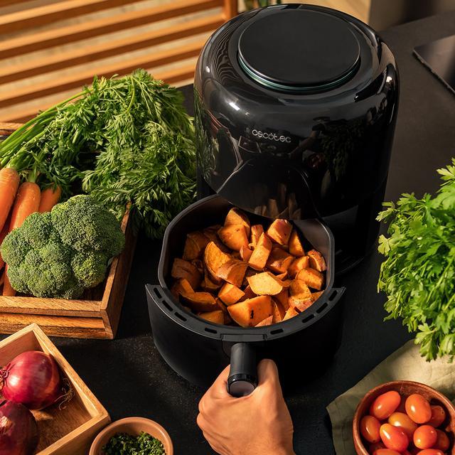 Cecotec Cecofry Pixel 2500 Touch Freidora Sin Aceite Airfryer Táctil Y Compacta Sin Aceite De 2.5 L De Capacidad Con Tecnología PerfectCook. Freidora Sin Aceite