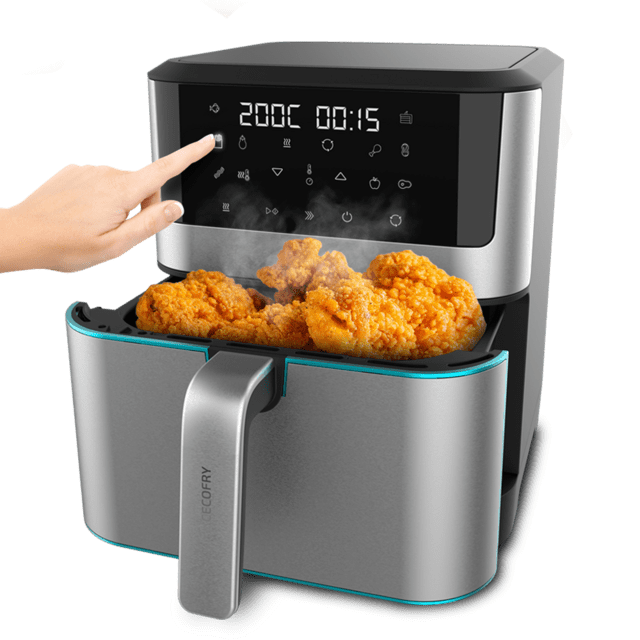 Cecotec Cecofry Supreme 8000 Freidora Sin Aceite Airfryer Táctil Con 8 L De Capacidad Y Tecnología PerfectCook. Freidora Sin Aceite Airfryer 8 L